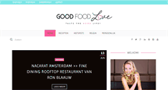 Desktop Screenshot of goodfoodlove.com